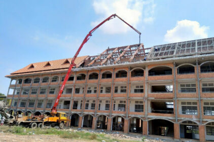 Thi công công trình trường học