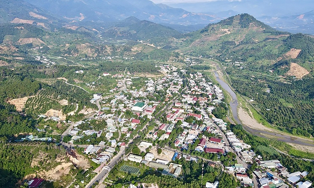 Khánh Hòa phê duyệt Đồ án quy hoạch xây dựng huyện Khánh Sơn đến năm 2030